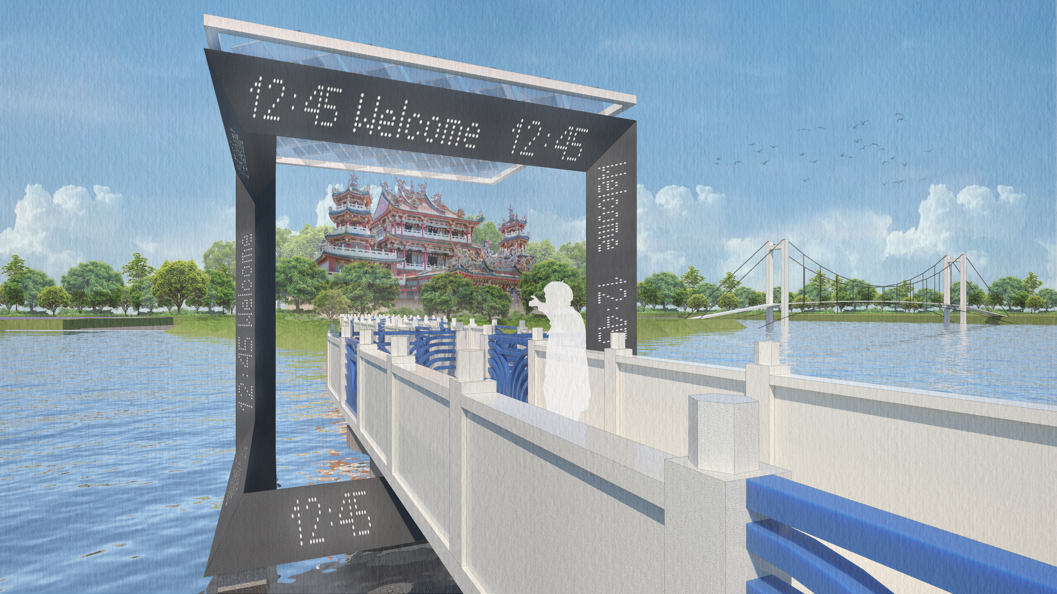 桃園。龍潭大池